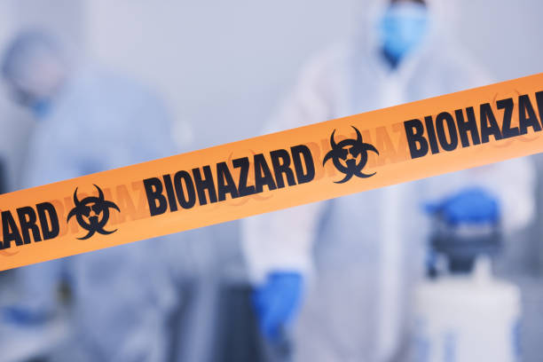 Professional Biohazard Cleanup technician working in Brandon, FL